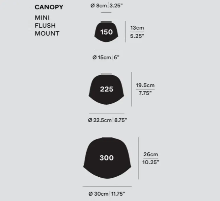 Applique ou plafonnier, Contour 300, base mini, gris ardoise, LED, 2700K, Ø30cm, H26cm - A-N-D