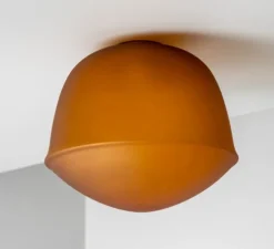 Applique ou plafonnier, Contour 300, base mini, jaune citrine, LED, 2700K, Ø30cm, H26cm - A-N-D