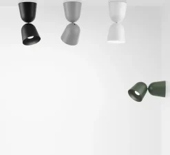 Applique ou plafonnier, Convex, blanc, LED, 4000K, 1250 lm, Ø12,4cm, H25,4cm - Zero