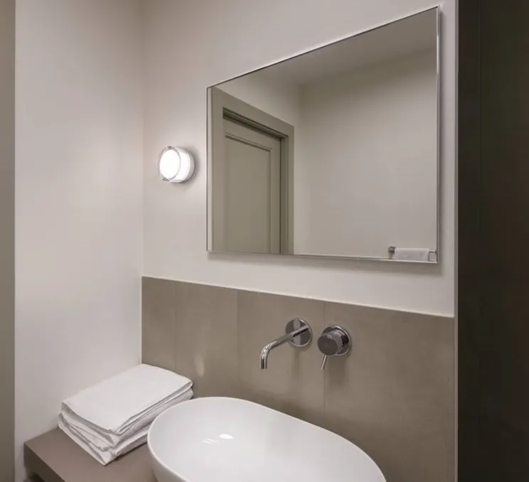 Applique ou plafonnier, Cyft, noir, IP44, LED, dim, 2700-3000-4000K, 330 / 350 / 380 lm, Ø13,2cm, H7,9cm - SLV