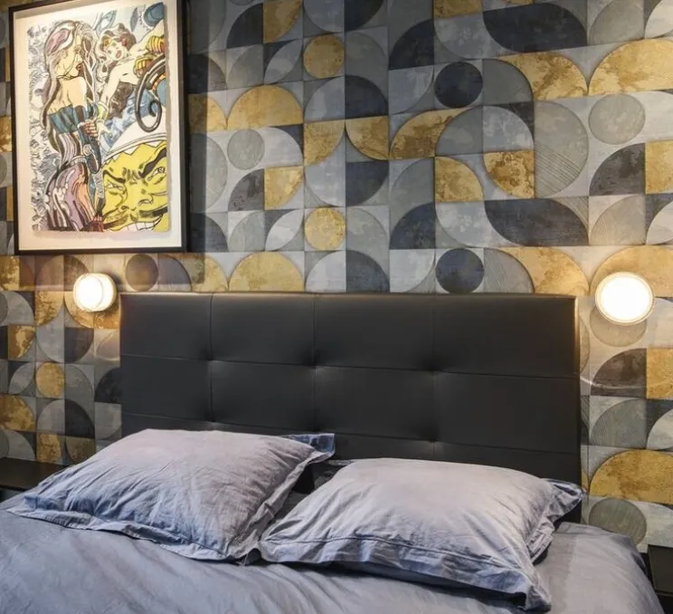 Applique ou plafonnier, Cyft, noir, IP44, LED, dim, 2700-3000-4000K, 330 / 350 / 380 lm, Ø13,2cm, H7,9cm - SLV