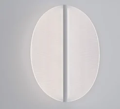 Applique ou plafonnier, Diphy, transparent, LED, dim, 3000K, 2609 lm, L53,6cm, H30,5cm - Stilnovo