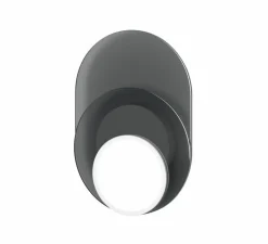 Applique ou plafonnier, Dot 04, gris, LED, 2700K, 200 lm, L17,2cm, H25cm - Tunto