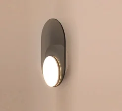 Applique ou plafonnier, Dot 03, gris, LED, 2700K, 200 lm, L17,2cm, H25cm - Tunto