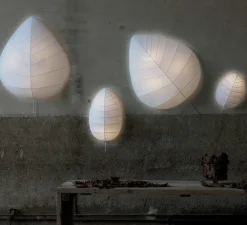 Applique ou plafonnier, Eden Adamo, blanc, L38cm, H72cm - Karman