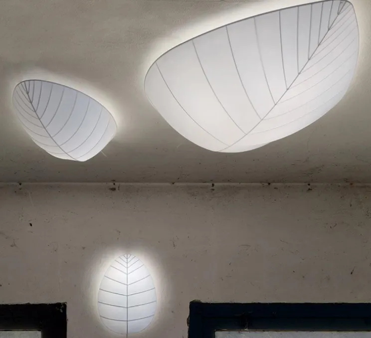 Applique ou plafonnier, Eden Adamo, blanc, L38cm, H72cm - Karman