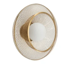 Applique ou plafonnier, Faraday medium, laiton, Ø45,3cm - Umage