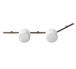 Applique ou plafonnier, Floed 2, bronze, L36cm, H150cm - KDLN