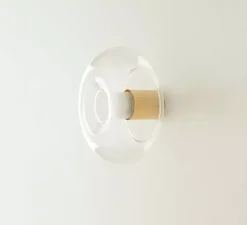 Applique ou plafonnier, Fontanella Grande, or, Ø40cm, H24,1cm - Fontana Arte