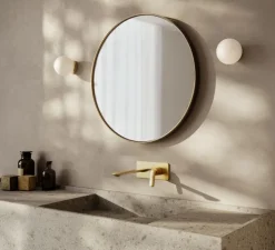 Applique ou plafonnier, Foam 292.02, laiton, IP44, Ø12cm, P13,2cm - Il Fanale