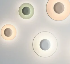 Applique ou plafonnier, Funnel 2013, rose pastel, LED, 2700K, 250lm, Ø35cm, H13cm - Vibia