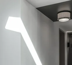 Applique ou Plafonnier, G13, Pierre Guariche, Medium ,dimmable, noir, Ø25cm, H15cm - Sammode