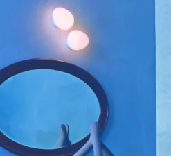 Applique ou plafonnier, Gregg MIDI, blanc, IP44, LED éco, 2700K, 830lm, Ø17cm, H21cm - Foscarini