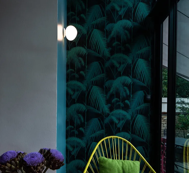 Applique ou plafonnier, Gregg Piccola, classe II, blanc, IP40, L13cm, H12cm - Foscarini