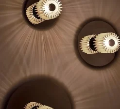 Applique ou plafonnier, In the sun 270, argent, Ø27cm, P17,3cm - Dcw editions