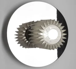 Applique ou plafonnier, In the sun 270, argent, Ø27cm, P17,3cm - Dcw editions