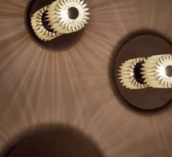 Applique ou plafonnier, In the sun 190, argent, Ø19cm, P17,3cm - Dcw editions