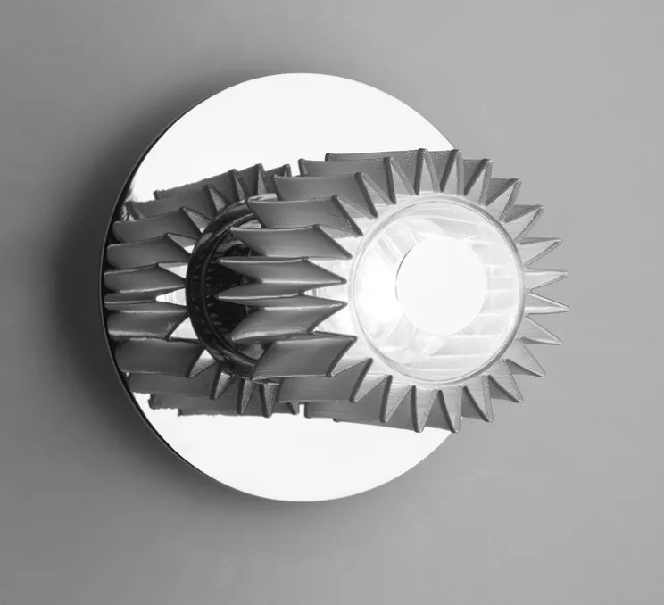 Applique ou plafonnier, In the sun 190, argent, Ø19cm, P17,3cm - Dcw editions