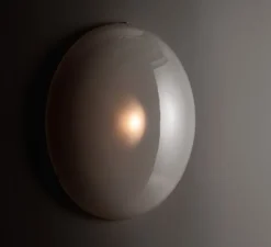 Applique ou plafonnier, Iris, A, argent, LED, dim, 1-10V, 3000K, Ø60cm, H20cm - A-N-D