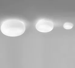 Applique ou plafonnier, Itka, blanc, IP65, Ø35cm, P12,5cm - Artemide