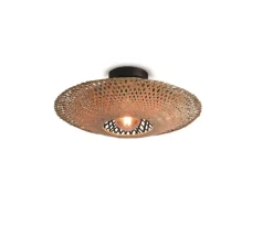 Applique ou plafonnier, Kalimantan M, Naturel, Ø60cm, H15cm - GOOD&MOJO