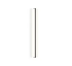 Applique ou plafonnier, Kontur 6416, blanc et noir, LED, 2700K, 2907lm, L20cm, H122cm - Vibia