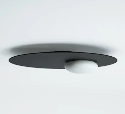 Applique ou plafonnier, Kwic 36, noir, LED, 2700K, 2029lm, Ø36cm - Axolight