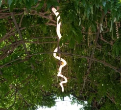 Applique ou plafonnier, La Linea 2,5m, blanc, IP65, LED, dim, 3000K, 960/m lm, L250cm, H4cm - Artemide