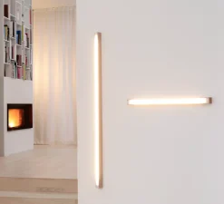 Applique ou plafonnier, LED40 Fix, chêne, LED, 3000K, 1063lm, L130cm, H4cm - Tunto