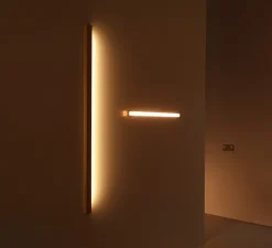 Applique ou plafonnier, LED40 Fix, chêne, LED, 3000K, 1063lm, L130cm, H4cm - Tunto