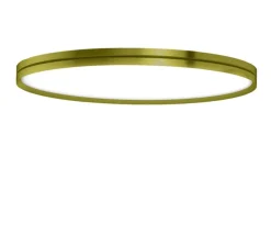 Applique ou plafonnier, Lite Hole C/W, or, LED, dim, 3000K, 7960 lm, Ø90cm, H6cm - B-Lux