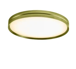 Applique ou plafonnier, Lite Hole C/W, or, LED, dim, 3000K, 3416 lm, Ø60cm, H6cm - B-Lux