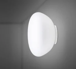 Applique ou plafonnier, Lumi, blanc, IP40, Ø42cm, P24cm - Fabbian