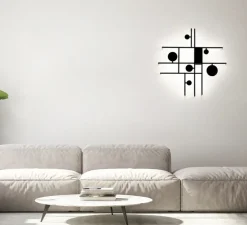 Applique ou plafonnier, Manifesto, noir, LED, dim, 2700K, 2020 lm, Ø61cm, H61cm - Axolight