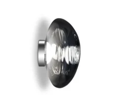 Applique ou plafonnier, Melt, chrome argent,, LED, dim, 3000k, 800 lm, L50cm, H50cm - Tom Dixon