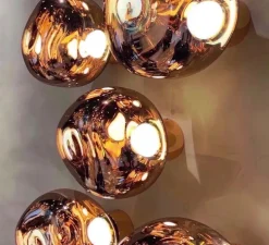 Applique ou plafonnier, Melt, or, LED, dim, 3000K, 800 lm, L50cm, H50cm - Tom Dixon