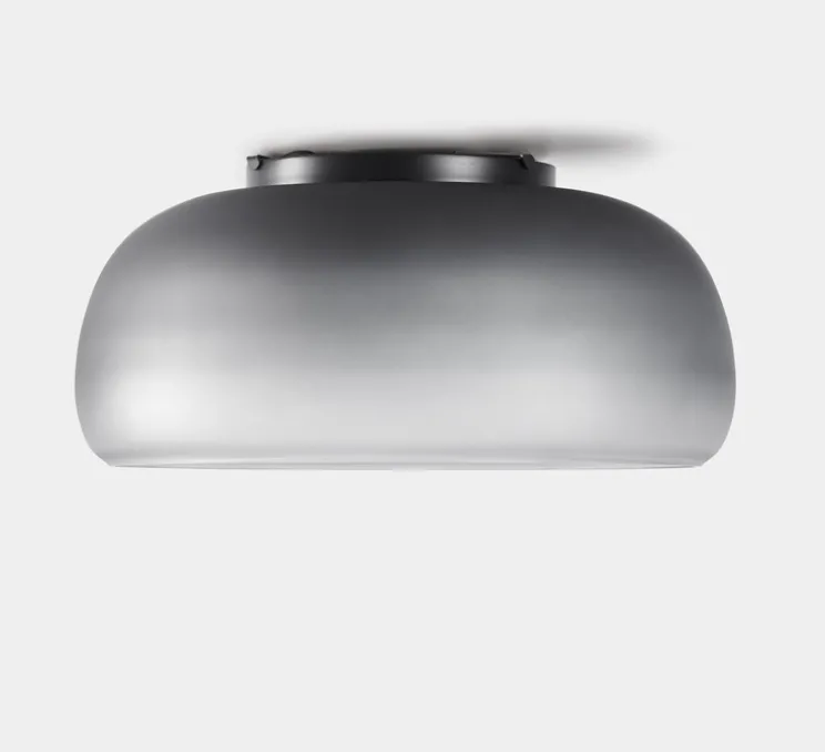 Applique ou plafonnier, Medusa, noir, LED, dim, 1800-3000K, 1100 lm, Ø36,5cm, H16,8cm - Carpyen