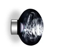 Applique ou plafonnier, Melt Mini, fumée, LED, dim, 3000k, 800 lm, L30cm, H29cm - Tom Dixon