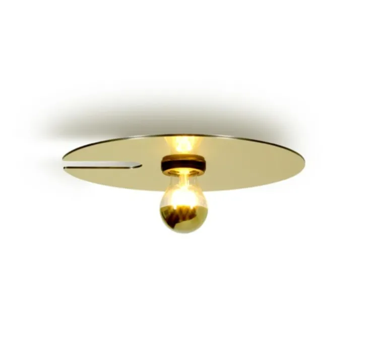 Applique ou plafonnier, Mirro 1.0, or, Ø30cm, H7,7cm - Wever&Ducré