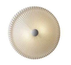 Applique ou plafonnier, Model 26, 26-80, abat-jour en papier, blanc, Ø80cm, H23cm - Le Klint