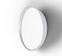 Applique ou plafonnier, Mona N°1, blanc, IP65, LED, 2700K, 1349 lm, L34,7cm, H34,7cm - Roger Pradier