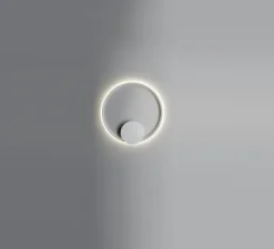 Applique ou plafonnier, Olympic F45, blanc, IP40, LED, dim, 2700K, 4475lm lm, Ø80cm, H5cm - Fabbian