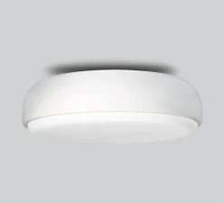 Applique ou plafonnier, Over me, blanc, IP44, Ø50cm, H14cm - Northern