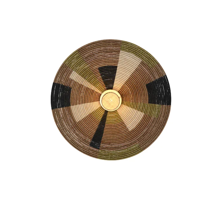 Applique ou plafonnier, Parrot XL, marron, Ø100cm, H9cm - Forestier