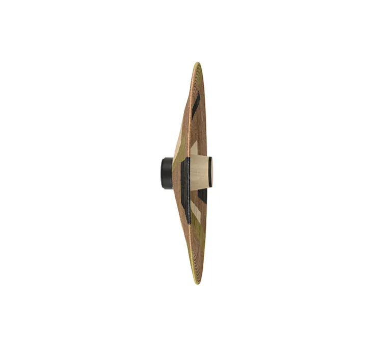 Applique ou plafonnier, Parrot XL, marron, Ø100cm, H9cm - Forestier