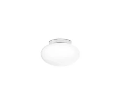 Applique ou plafonnier, Perlez 1.0, blanc, IP44, LED, dim, 2700K, 510 lm, Ø13cm, H7,9cm - Wever&Ducré