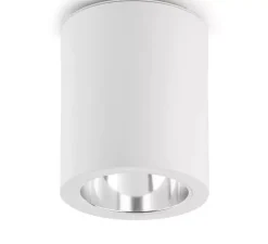 Applique ou plafonnier, Pote-1, blanc, Ø15,2cm, H18,1cm - Faro