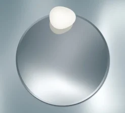 Applique ou plafonnier pour miroir, Gregg Piccola, blanc, IP44, L13cm, H12cm - Foscarini