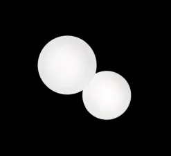 Applique ou plafonnier, Puck 5432, blanc, LED, 2700K, 1760 lm, L46,7cm, H38cm - Vibia