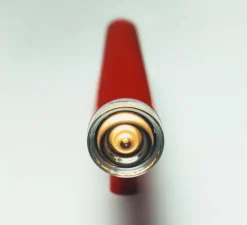 Applique ou plafonnier, Pyl, grande, rouge, IP44, LED, dim, 2700K, 1920 lm, L8cm, H75cm - Petite Friture